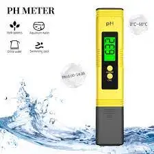 شاشة عرض LCD رقمية نوع القلم اختبار جودة المياه مقياس درجة الحموضة مع ATC للمياه